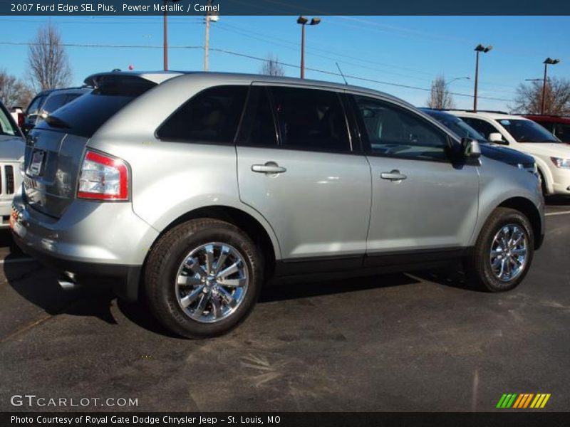 Pewter Metallic / Camel 2007 Ford Edge SEL Plus