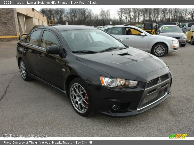 Front 3/4 View of 2008 Lancer Evolution MR