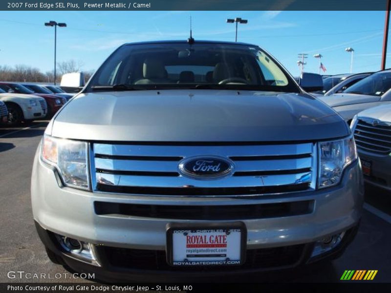 Pewter Metallic / Camel 2007 Ford Edge SEL Plus