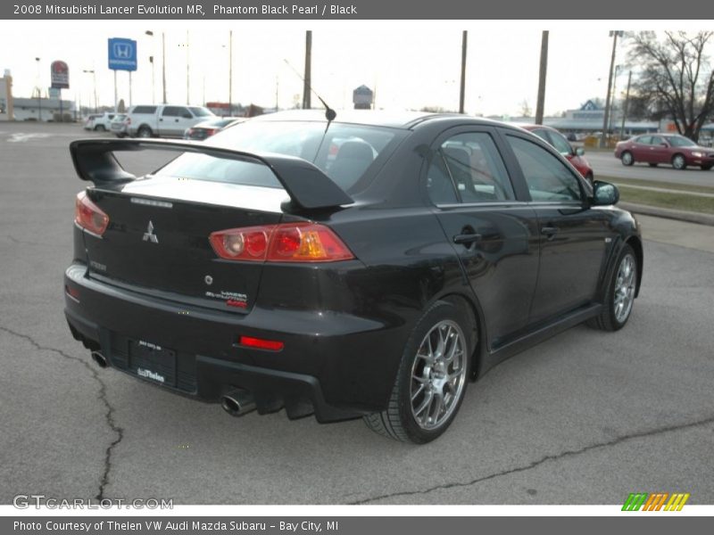  2008 Lancer Evolution MR Phantom Black Pearl