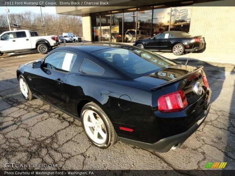 Ebony Black / Charcoal Black 2011 Ford Mustang GT Coupe