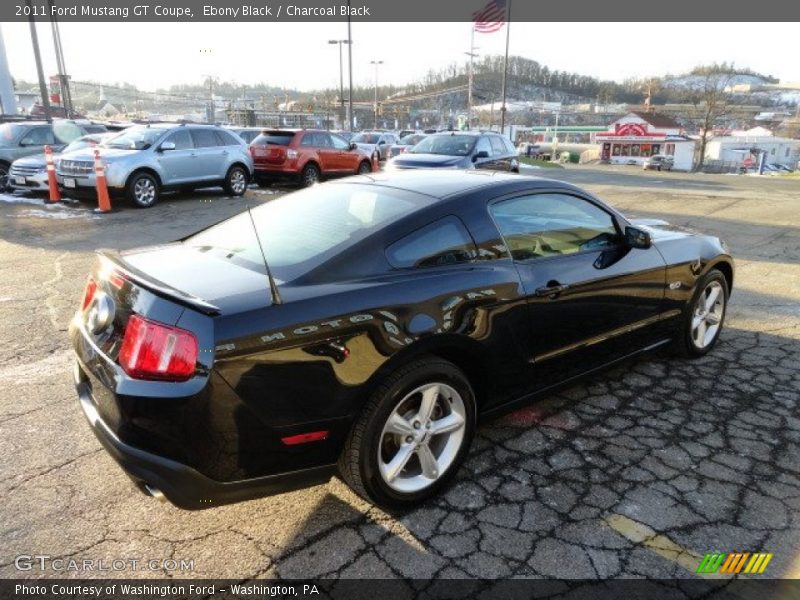 Ebony Black / Charcoal Black 2011 Ford Mustang GT Coupe