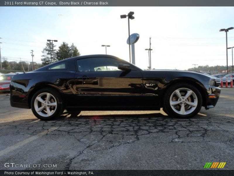 Ebony Black / Charcoal Black 2011 Ford Mustang GT Coupe