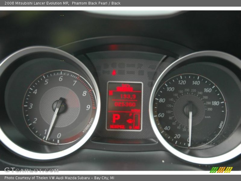  2008 Lancer Evolution MR MR Gauges