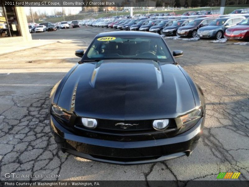 Ebony Black / Charcoal Black 2011 Ford Mustang GT Coupe
