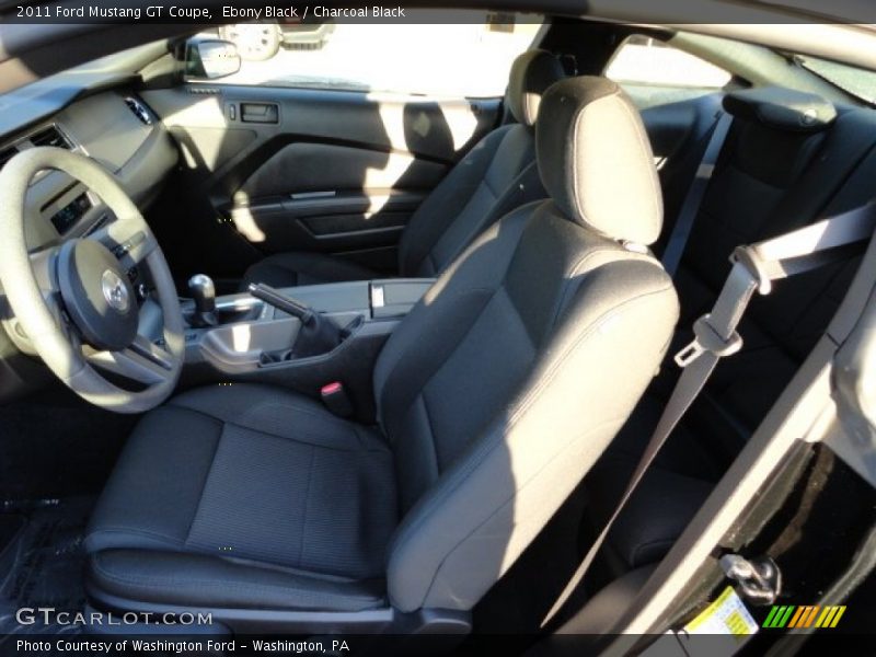 Ebony Black / Charcoal Black 2011 Ford Mustang GT Coupe