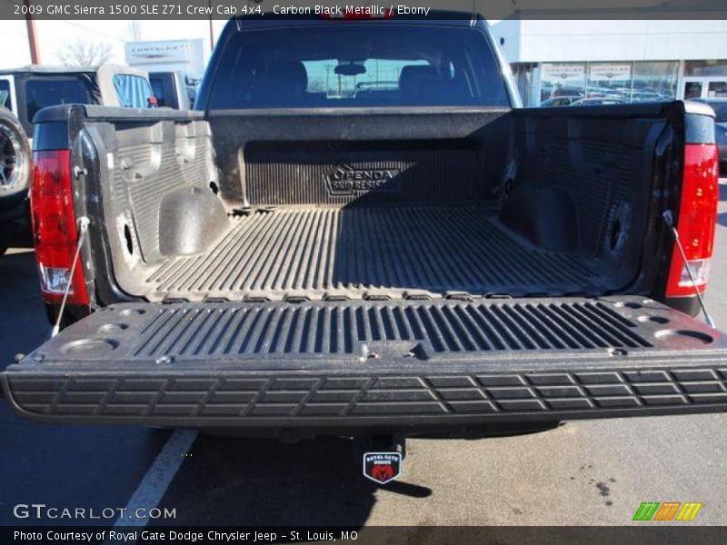 Carbon Black Metallic / Ebony 2009 GMC Sierra 1500 SLE Z71 Crew Cab 4x4