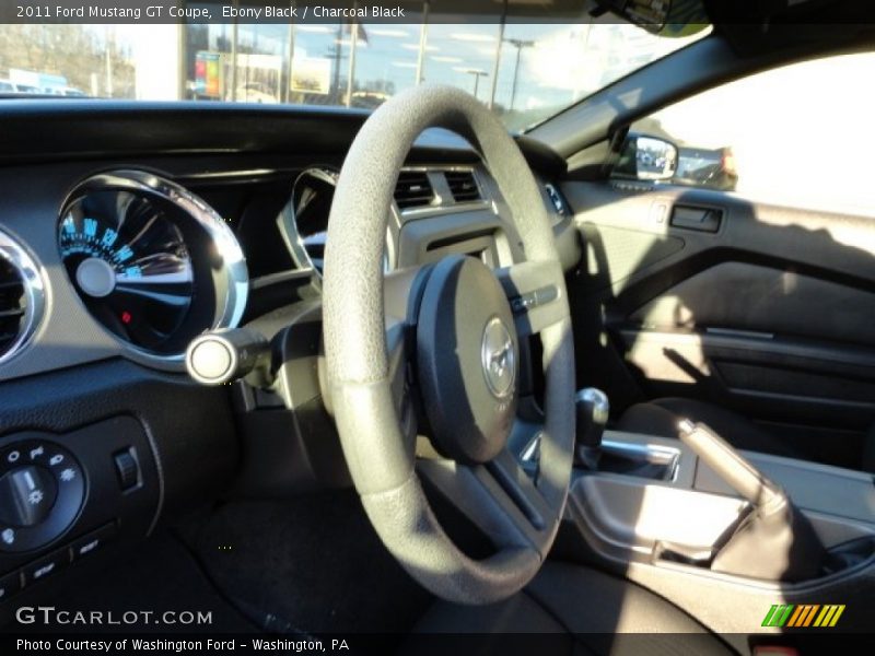 Ebony Black / Charcoal Black 2011 Ford Mustang GT Coupe