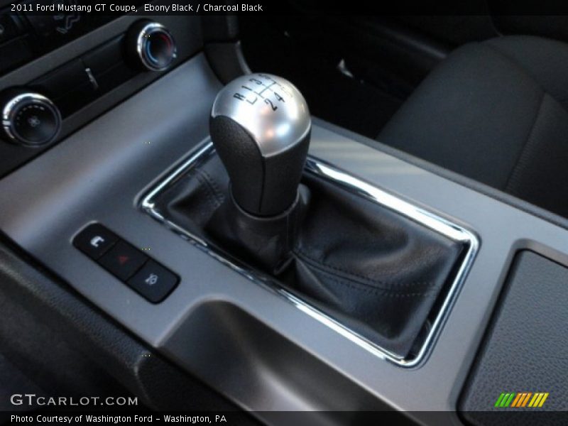 Ebony Black / Charcoal Black 2011 Ford Mustang GT Coupe