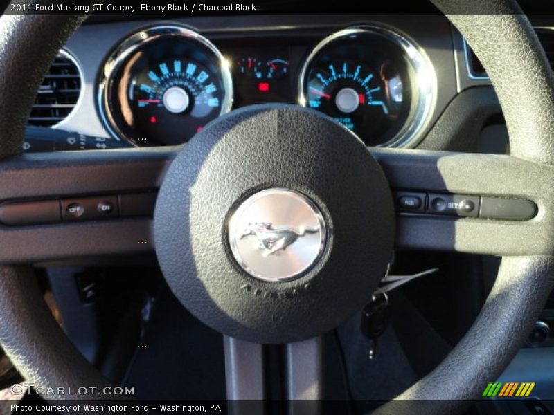 Ebony Black / Charcoal Black 2011 Ford Mustang GT Coupe