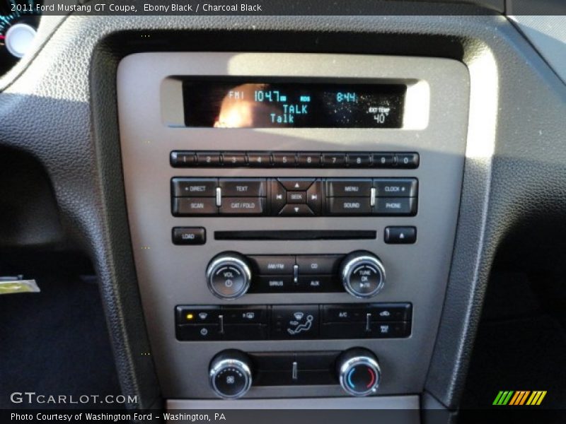 Ebony Black / Charcoal Black 2011 Ford Mustang GT Coupe