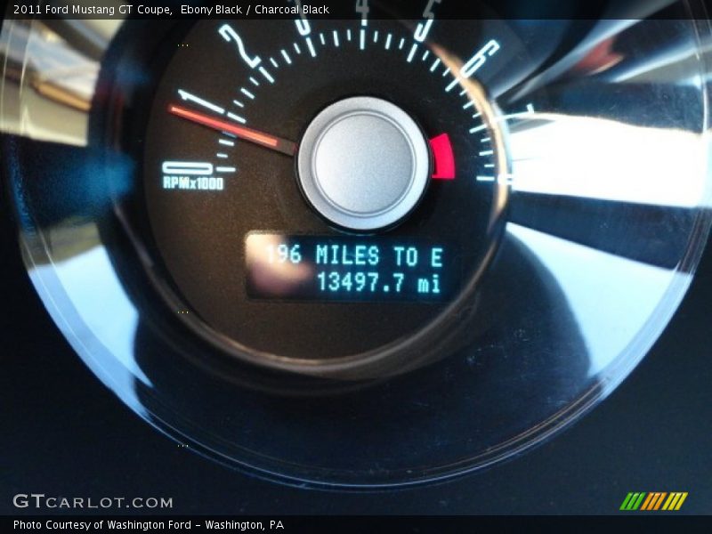 Ebony Black / Charcoal Black 2011 Ford Mustang GT Coupe