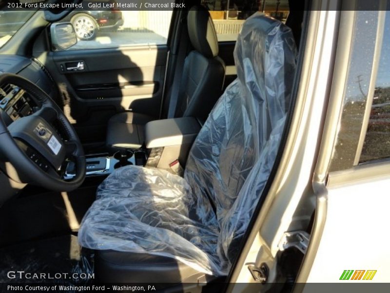 Gold Leaf Metallic / Charcoal Black 2012 Ford Escape Limited