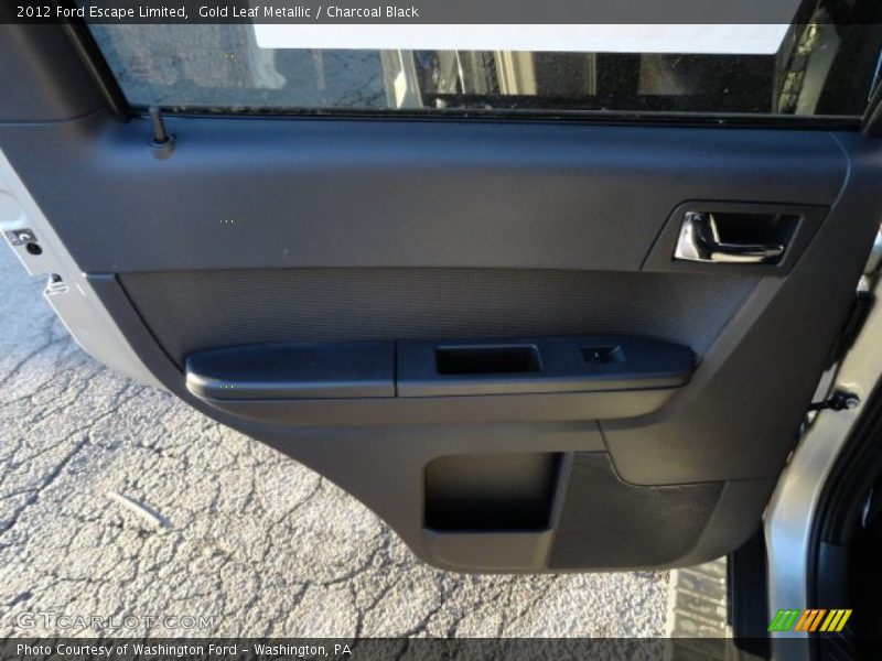 Gold Leaf Metallic / Charcoal Black 2012 Ford Escape Limited