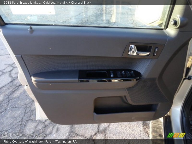 Gold Leaf Metallic / Charcoal Black 2012 Ford Escape Limited