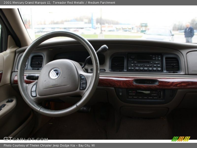 Toreador Red Metallic / Medium Parchment 2001 Mercury Grand Marquis LS
