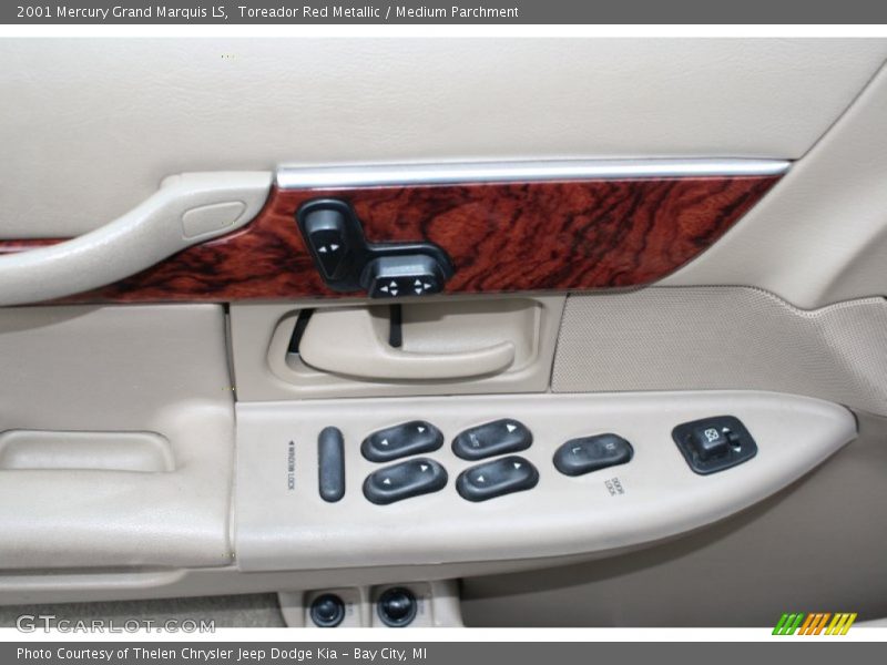 Toreador Red Metallic / Medium Parchment 2001 Mercury Grand Marquis LS