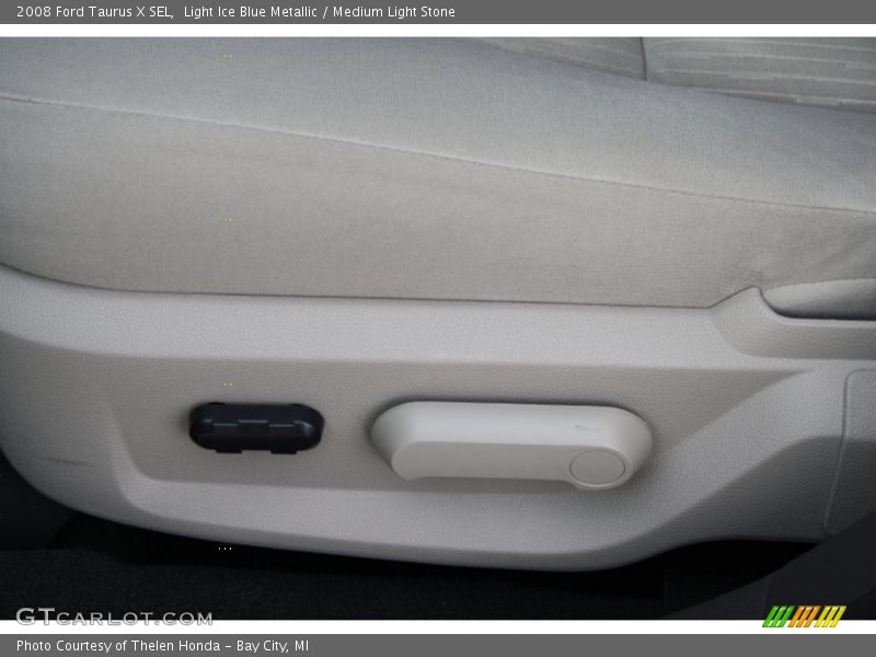 Light Ice Blue Metallic / Medium Light Stone 2008 Ford Taurus X SEL