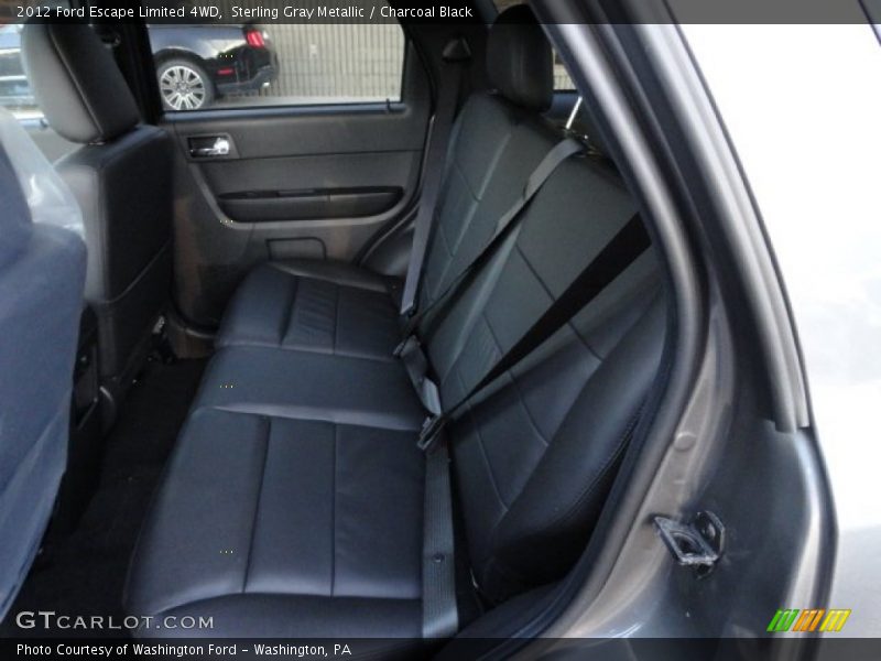 Sterling Gray Metallic / Charcoal Black 2012 Ford Escape Limited 4WD