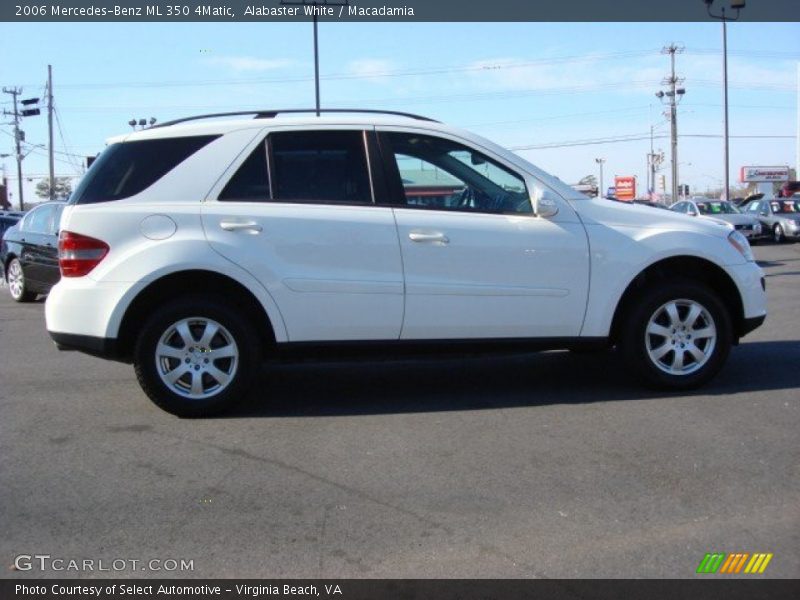 Alabaster White / Macadamia 2006 Mercedes-Benz ML 350 4Matic