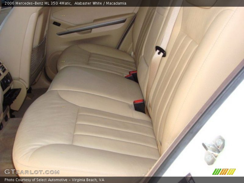 Alabaster White / Macadamia 2006 Mercedes-Benz ML 350 4Matic