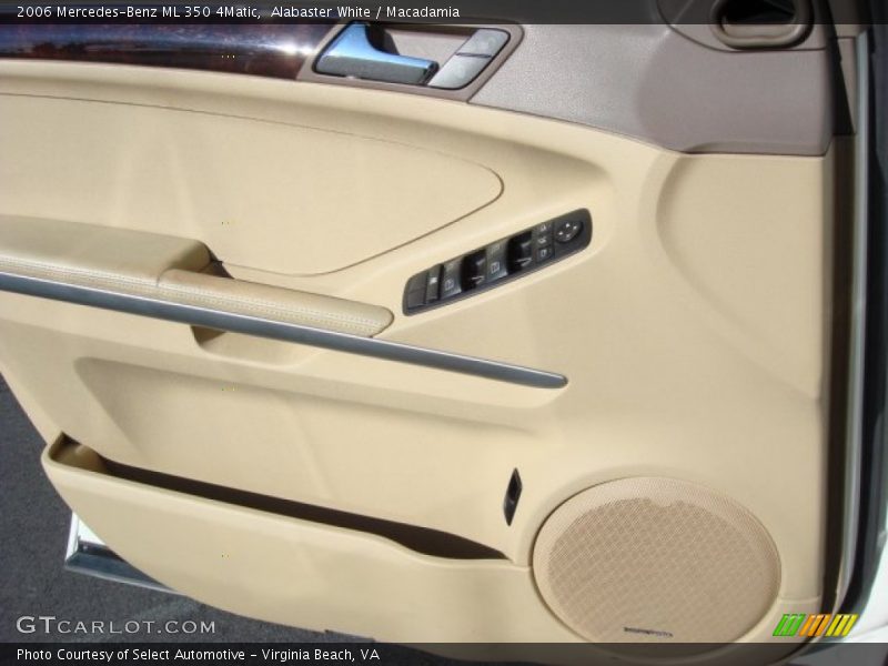Alabaster White / Macadamia 2006 Mercedes-Benz ML 350 4Matic