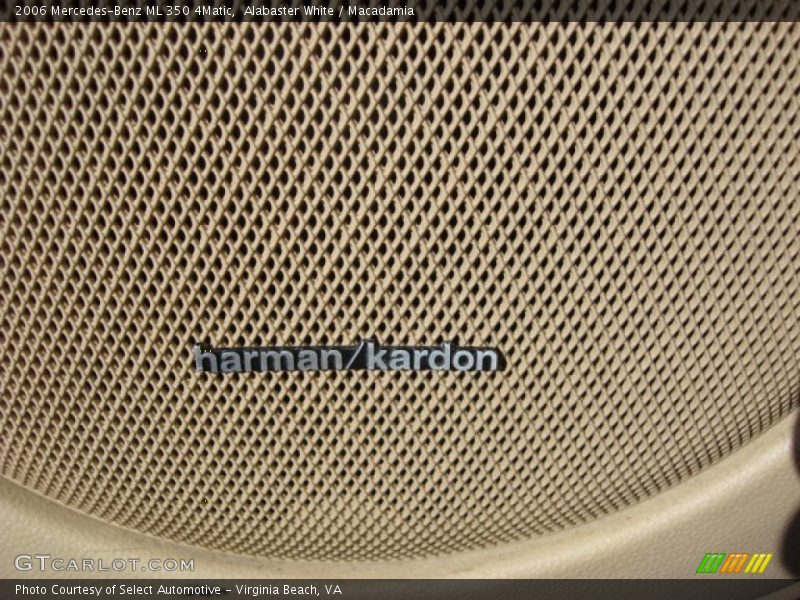 Alabaster White / Macadamia 2006 Mercedes-Benz ML 350 4Matic