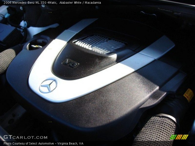 Alabaster White / Macadamia 2006 Mercedes-Benz ML 350 4Matic