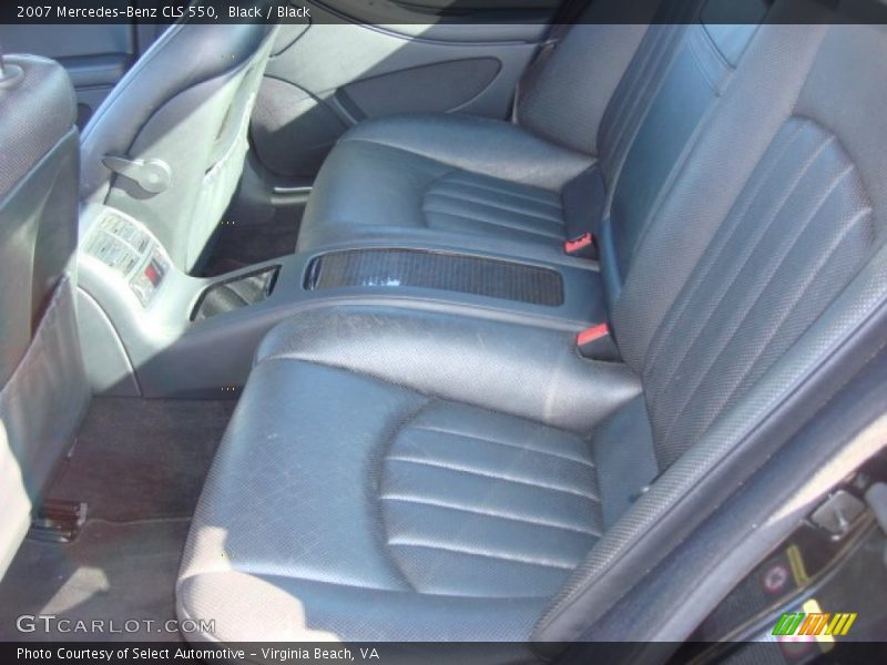 Black / Black 2007 Mercedes-Benz CLS 550