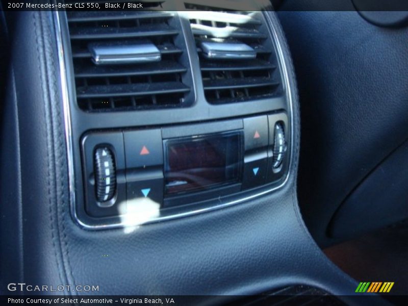 Black / Black 2007 Mercedes-Benz CLS 550