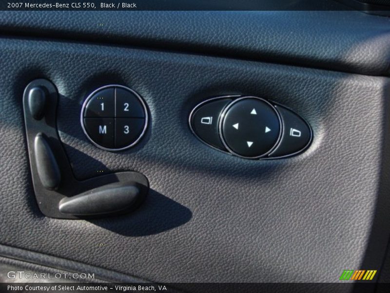Black / Black 2007 Mercedes-Benz CLS 550