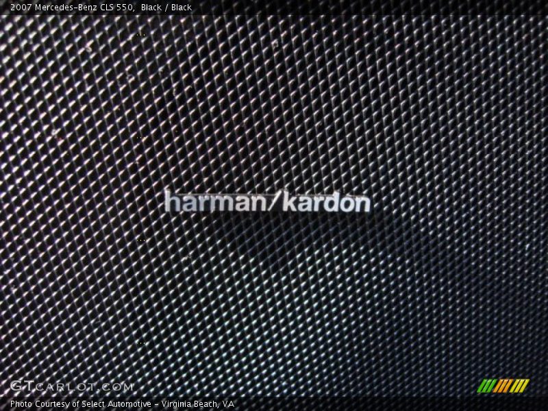 Black / Black 2007 Mercedes-Benz CLS 550
