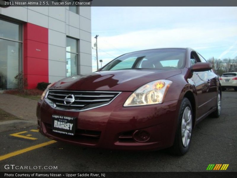 Tuscan Sun / Charcoal 2011 Nissan Altima 2.5 S