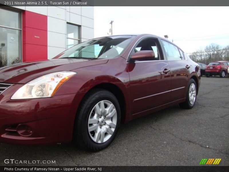Tuscan Sun / Charcoal 2011 Nissan Altima 2.5 S