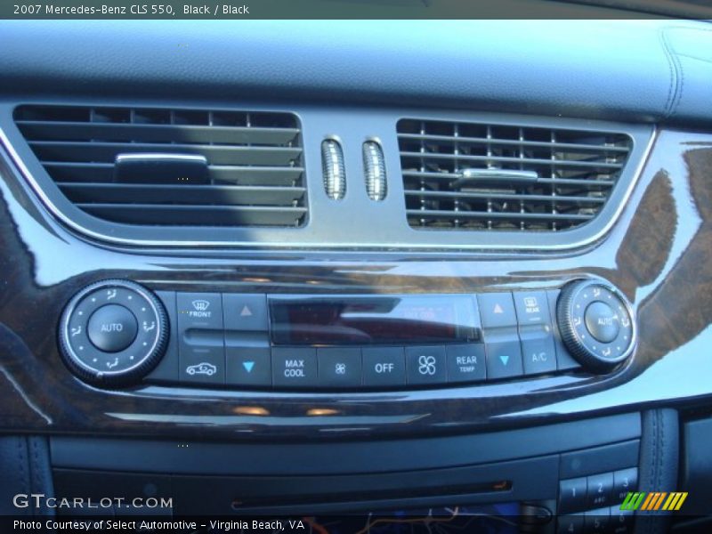 Black / Black 2007 Mercedes-Benz CLS 550