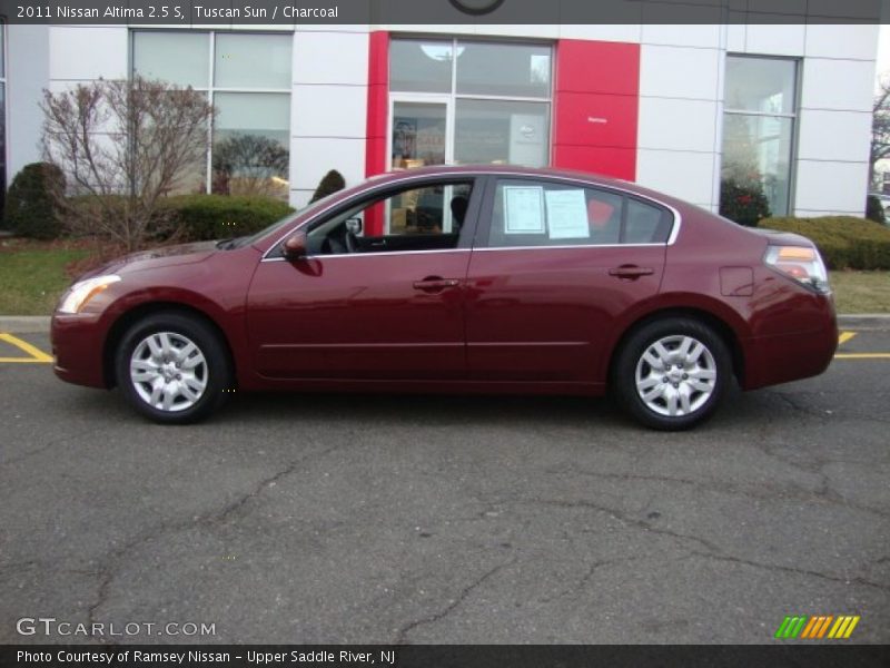 Tuscan Sun / Charcoal 2011 Nissan Altima 2.5 S