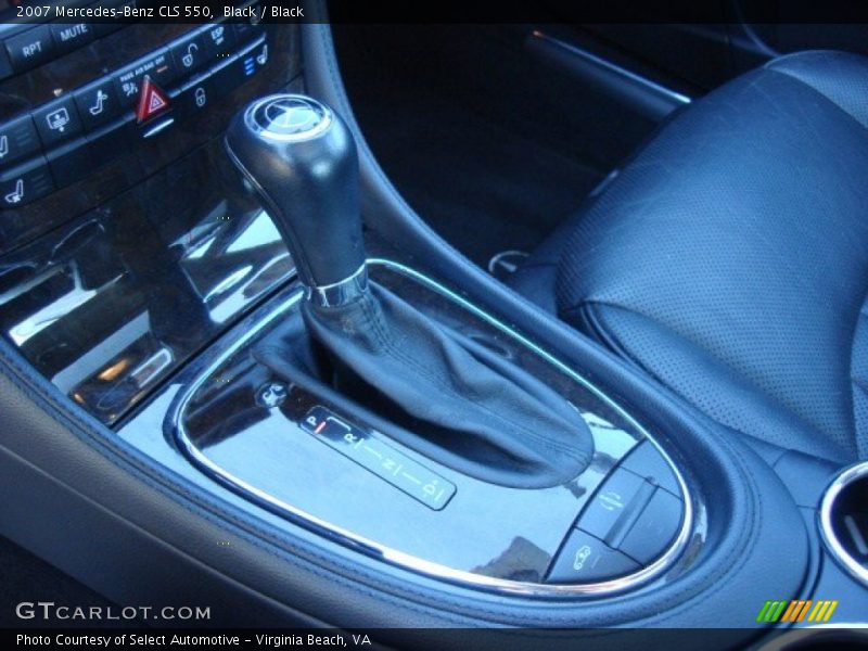 Black / Black 2007 Mercedes-Benz CLS 550