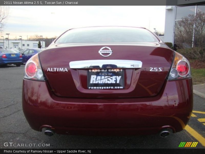 Tuscan Sun / Charcoal 2011 Nissan Altima 2.5 S