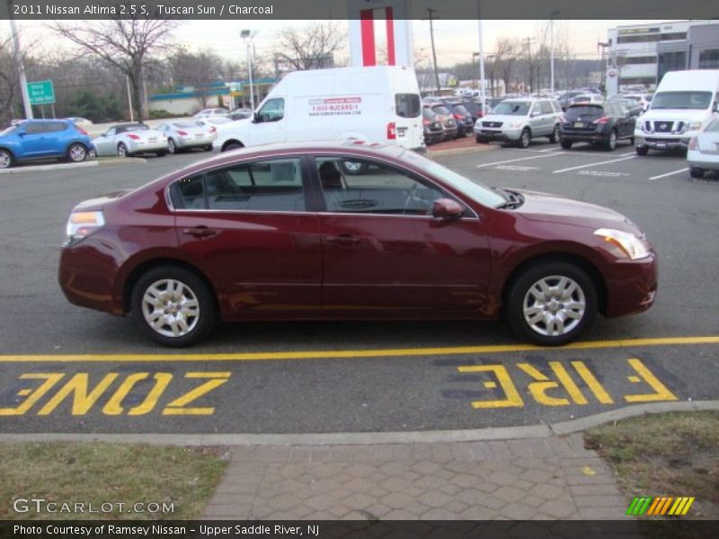Tuscan Sun / Charcoal 2011 Nissan Altima 2.5 S