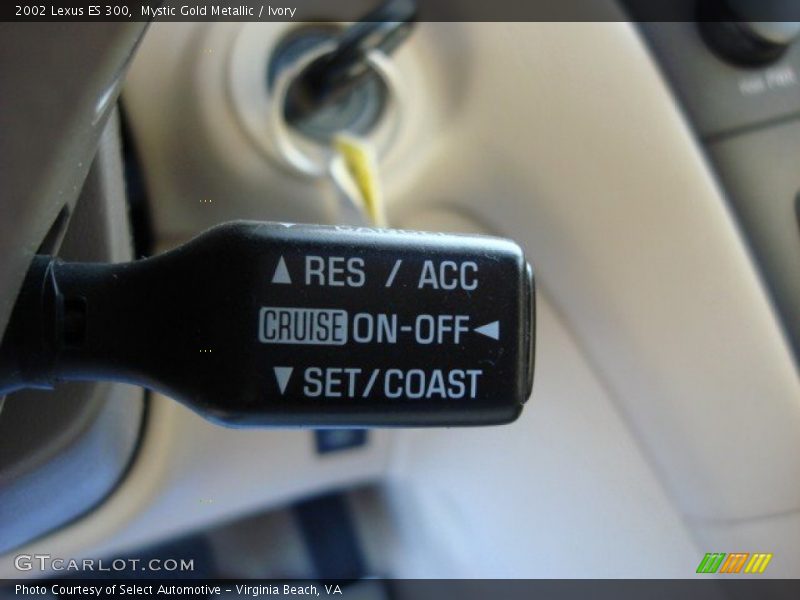 Mystic Gold Metallic / Ivory 2002 Lexus ES 300