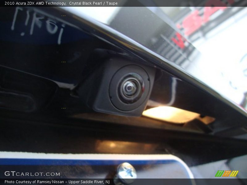 Crystal Black Pearl / Taupe 2010 Acura ZDX AWD Technology