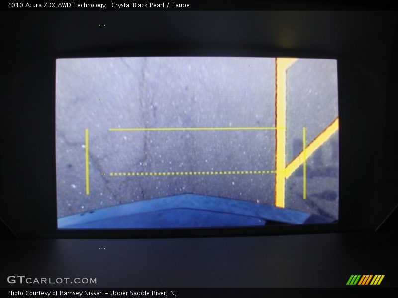 Crystal Black Pearl / Taupe 2010 Acura ZDX AWD Technology