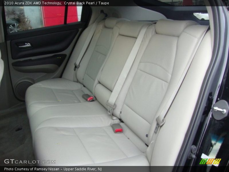 Crystal Black Pearl / Taupe 2010 Acura ZDX AWD Technology