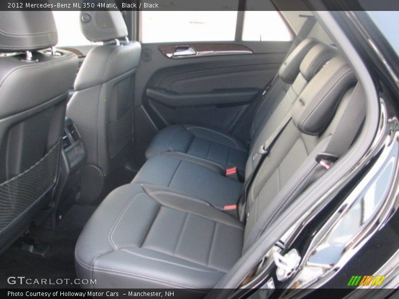 Black / Black 2012 Mercedes-Benz ML 350 4Matic