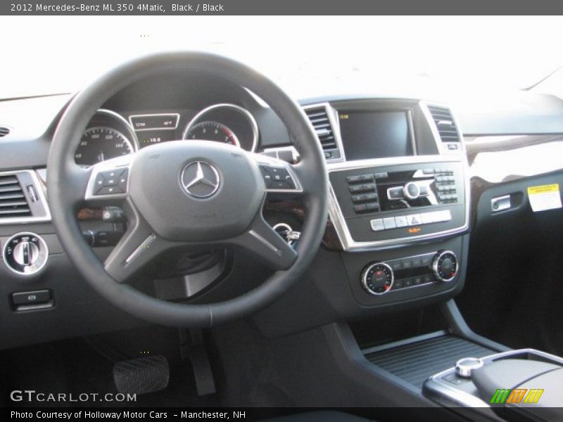 Black / Black 2012 Mercedes-Benz ML 350 4Matic