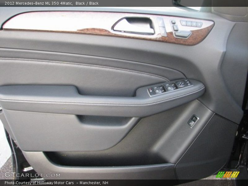 Black / Black 2012 Mercedes-Benz ML 350 4Matic