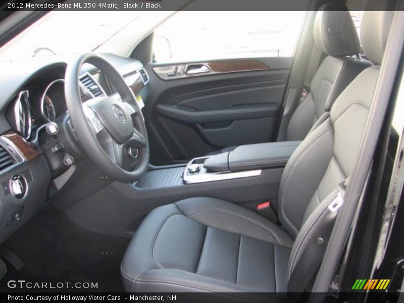 Black / Black 2012 Mercedes-Benz ML 350 4Matic