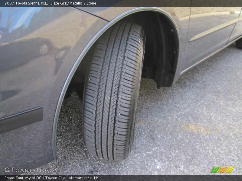 Slate Gray Metallic / Stone 2007 Toyota Sienna XLE