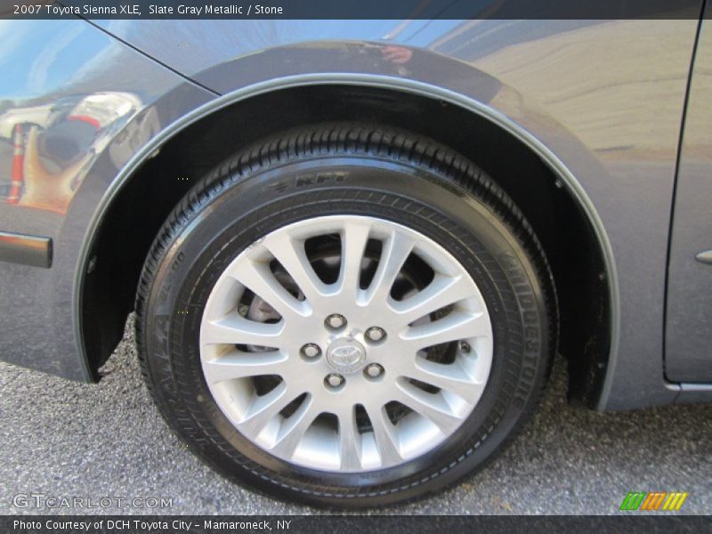 Slate Gray Metallic / Stone 2007 Toyota Sienna XLE