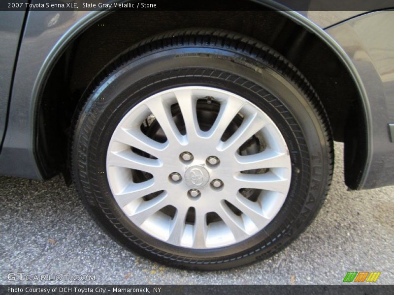 Slate Gray Metallic / Stone 2007 Toyota Sienna XLE